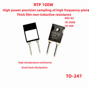 Résistance de Précision Non Inductive Haute Puissance RTP20W 35W 50W 100W à Film Épais avec ICs de Haute Précision 50K TO-220/247 R05 - Product Image 4