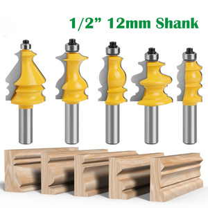 Juego de Brocas de Carburo de Tungsteno de 1/2 Pulgada para Molduras de Madera, para Trabajos de Carpintería, Soporte Personalizado ODM y OEM - Product Image 1