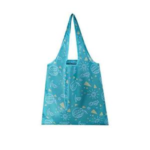Custom Eco-Friendly Recycled Polyester <b>Foldable</b> Grocery Tote <b>Bag</b> Reusable Polyester Folding Shopping <b>Bag</b> - Product Image 4