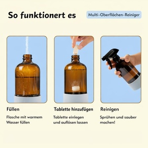 HOT SALE All Purpose Cleaner Refill <b>Tablets</b> Spray Bottle 500 ml Private Label Eco Friendly Products & Cleaning <b>Tablets</b> - Product Image 3