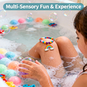 Bombe da Bagno per Bambini 30g, Organiche, Non Tossiche, Naturali, Biodegradabili, Design Unicorno, Oli Essenziali, Divertenti per Spa e Uso Domestico, Personalizzabili - Product Image 5