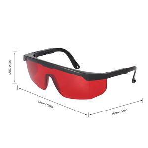 Lunettes de protection dentaire pour blanchiment des dents, lumière de polymérisation UV pour <span class=keywords><strong>dentiste</strong></span>, lunettes de protection avec lentilles rouges, lunettes de protection pour les yeux - Product Image 5