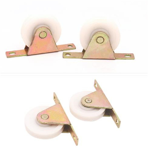 Bánh Xe Trên Chất Lượng Cao U Groove <span class=keywords><strong>Nylon</strong></span> Con Lăn 25Mm Hướng Dẫn Xe Tải Cửa Trượt Bánh Xe - Product Image 4