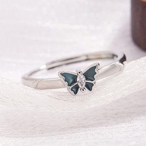 New Minimalist Geometric <strong>Bow</strong> Adjustable Couple <strong>Ring</strong> Suitable for Weddings, Gift Giving, Gatherings, and Daily Wear - Product Image 3