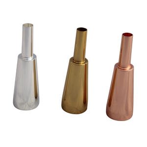 Produttori all'ingrosso modello pesante bocca strumento tromba conica bocca 3/5/7C oro argento oro rosa opzionale - Product Image 2