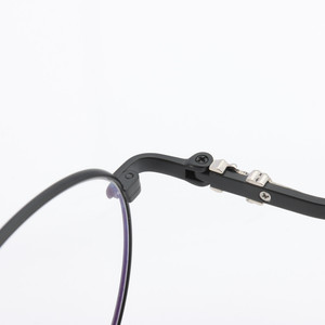 Nhật Bản nhập khẩu khung cảnh tượng chạm khắc bằng tay nam retro chống xanh khung kính thời trang nữ có thể được tùy chỉnh logo - Product Image 5