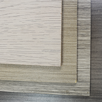 Contreplaqué mélaminé 4x8 en gros disponible en gris, blanc, grain de bois et marbre pour meubles et armoires