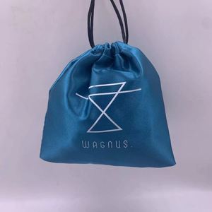 Bolsitas de Satén de Lujo para Joyería con Cordón y Logotipo Personalizado, Bolsas de Regalo de Textil Premium - Product Image 6