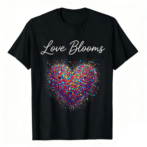 Ujoy Gift High Quality 100% Cotton Customizable Oversized Short Sleeve Knitted Casual Solid Pattern Heavy Weight Blank <strong>T</strong>-<strong>Shirt</strong> - Product Image 1