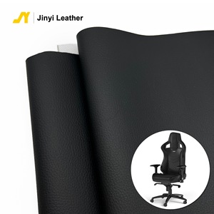 Offres Spéciales 0.7mm noir PVC <span class=keywords><strong>cuir</strong></span> synthétique chaise de bureau résistance aux rayures personnalisable tissu similicuir de jeu pour canapé sac - Product Image 1
