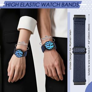 Correa de reloj de 22 mm para <span class=keywords><strong>Amazfit</strong></span> <span class=keywords><strong>T</strong></span>-<span class=keywords><strong>Rex</strong></span> 3 <span class=keywords><strong>Pro</strong></span> 48mm/Balance 2/Balance/Bip 6/Bip 5/Cheetah/Cheetah <span class=keywords><strong>Pro</strong></span>/GTR 4/GTR 3 <span class=keywords><strong>Pro</strong></span>/GTR 3/GTR 2 - Product Image 3