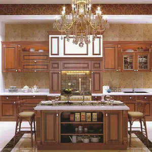 Amerikaanse stijl aangepaste luxe keuken kast met korting prijs moderne modulaire keuken kasten