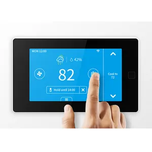 Programmable Room Thermostat Google Home Hvac Programmable Room Smart Thermostat Wifi Thermostat Room