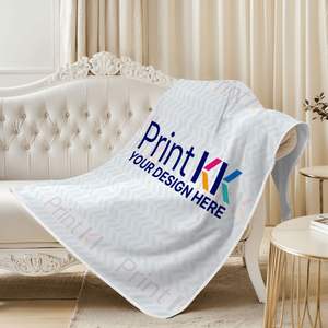 ผ้าห่มไมโครไฟเบอร์แบบพกพาสำหรับใช้ในบ้านและโรงแรมผ้าห่มเย็นลายผ้าไหมโลโก้ตามสั่ง - Product Image 2