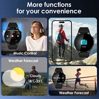 Smartwatch Active 2 Pantalla AMOLED de 1.43" con Voz IA/Llamadas Bluetooth GPS Rastreador de Fitness Frecuencia Cardíaca/SpO2/Más de 150 Deportes Reloj 3ATM para Natación