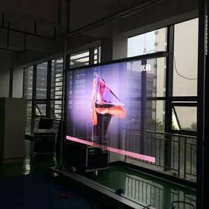 Película de cortina de P3.91-7.82 Virtual para interior, pantalla LED transparente de alto rendimiento - Product Image 6