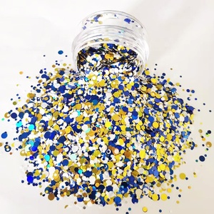 Mélange de paillettes en PET résistant aux solvants, or rose, 1 kg, pour ongles, paillettes épaisses, pour ongles de Noël, vente en gros - Product Image 6