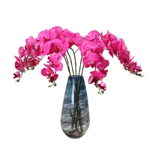 DESITA fabrika çiçek gerçek dokunmatik lateks simülasyon orkide yapay kelebek orkide çiçek düğün dekorasyon düzenlemesi için