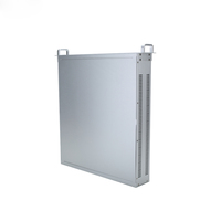 Boîtier de rack en profilé aluminium CNC 2U 19 pouces pour ordinateur de bureau ou serveur, finition sablée, indice de protection IP54 pour châssis de carte de circuit imprimé ou d'amplificateur