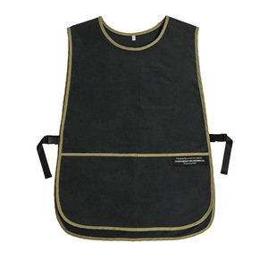 Color Blocked Apron Vest Thickened Fabric For Work Uniforms Drink Food Use - Product Image 2