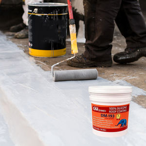 100% सिलिकॉन रबर छत वाटरप्रूफ स्प्रे कोटिंग यूव प्रतिरोधी जलरोधी कोटिंग - Product Image 3