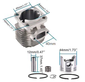 Kit de Cilindro de Alto Desempenho 44mm GOOFIT 44-6 para <span class=keywords><strong>Mini</strong></span> Moto de 2 Tempos 49cc, Fornecimento de Fábrica para Scooter e Motocicleta - Product Image 2