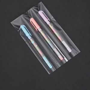 Biểu tượng tùy chỉnh rõ ràng minh bạch bao bì nhựa Túi tự dính <span class=keywords><strong>OPP</strong></span> cho quần áo Quà Tặng Cookie - Product Image 2