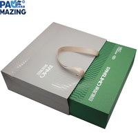 Créez un emballage pliable innovant et luxueux en papier cosmétique avec finition UV pour vêtements, huiles essentielles, parfums et cadeaux