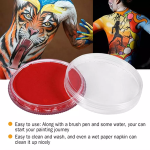 Private Label Bowitzti Painting Aqua Black Color <strong>Acrylic</strong> Vegan Non Toxic Joker Marking 30g Aqua <strong>White</strong> Neon Cake Water Body <strong>Paint</strong> - Product Image 3