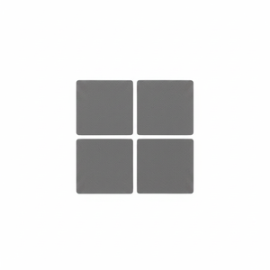 GREY 50x50mm Self Adhesive EVA Floor <b>Protector</b> Pads - Product Image 2