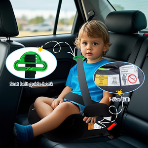 <span class=keywords><strong>Seggiolino</strong></span> <span class=keywords><strong>Auto</strong></span> Rialzo per Bambini 125~150cm Certificato I-Size con Sistema <span class=keywords><strong>ISOFIX</strong></span>, Telaio in HDPE e Peso Massimo 36kg - Product Image 1