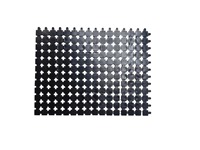 Grille épissage PVC 30*40*1.0cm antidérapant étanche haute charge revêtement de sol en vinyle voiture salle de lavage tapis de vidange de sol pour salle de bain