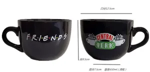 <span class=keywords><strong>Tasse</strong></span> à café en céramique <span class=keywords><strong>Friends</strong></span> TV Show Series Central Perk <span class=keywords><strong>Tasse</strong></span> à cappuccino <span class=keywords><strong>Friends</strong></span> Central Perk 650ml - Product Image 4