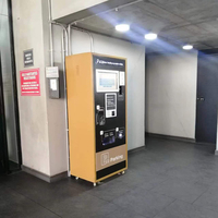 Système de paiement intelligent pour parking COMA CMZ8001, distributeur automatique avec écran tactile 18,5 pouces, traitement des pièces et billets multidevises