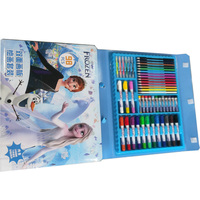 Ensemble d'artiste portable pour enfants 007 Super Deluxe Frozen Toys, avec chevalet et étui de coloriage