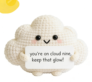 Regalos de Agradecimiento para Mujeres, Mini Regalos de Crochet para Apoyo Emocional Positivo, Regalos de Pascua para Maestras, Compañeras de Trabajo, Mejores Amigas - Product Image 3