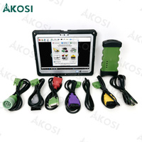 Tableta CF33 + Interfaz de Vehículo JPRO DLA+2.0 con Software Diésel V2024, Escáner para Camiones Pesados, Herramienta de Diagnóstico 100% de Alta Precisión para Flotas