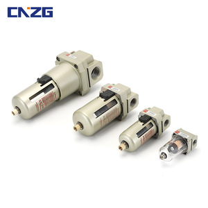 Séparateur huile-eau CNZG AF2000-02SMC, nouveau filtre à air pour le traitement des sources d'air, avec élément filtrant en cuivre pour utilisation en usine - Product Image 1