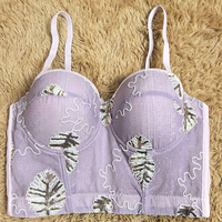 Soutien-gorge à bretelles convertibles, Lingerie, Corset, Haut bustier pour femmes, idéal pour lycée, fête et déguisement - Vente directe usine