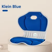Correction de la posture japonaise Coussin de siège de bureau avec soutien lombaire Belle mousse à mémoire de forme pour les femmes enceintes Longue assise Plastique