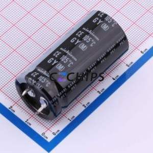 Condensador Electrolítico de Aluminio LGY1J472MELA50 de Montaje a Presión (THT), D25xL50mm 4700uF 20% 63V 10mm - Product Image 2