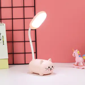 Living Room Lamp New Usb Charging Bedside Living Room Bedroom Decor Cute Cartoon Gifts Led Desk Lamp For Children