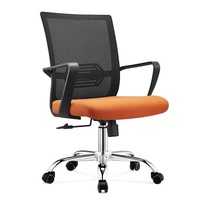 Bureau moderne minimaliste en panneaux de bois avec chaise extensible pour la maison/le bureau/la villa, couleurs et dimensions personnalisables