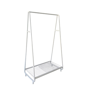 <strong>Hall</strong> Entryway Free Standing Tree Hanging Bag Hat Jacket Umbrella Metal Clothes Hanger <strong>Stand</strong> With Shoe Rack - Product Image 6