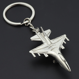 Multi Stijlen Metalen Airliners Gevechtsvliegtuig Gevechtsvliegtuig Helikopter Vliegtuig Sleutelhanger 3d Bomber Vliegtuigen Sleutelhanger - Product Image 3