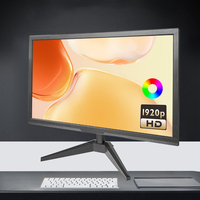 Nouvel écran LED plat FHD 19/20/24/21,5 pouces 60Hz avec VGA/Support VESA 75x75mm pour la série professionnelle – Vente en gros usine