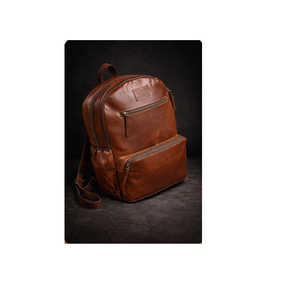 Sac à dos en cuir véritable de qualité supérieure, design élégant pour le travail, les voyages, l'école et un usage au quotidien moderne - Product Image 3