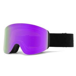 Gafas de esquí antivaho con logotipo personalizado con diseño cilíndrico magnético Equipo para niños - Product Image 2