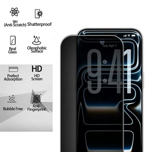 ฟิล์มกระจกนิรภัยกันรอยแบบป้องกันการมองลอก 9H สำหรับ <span class=keywords><strong>iPhone</strong></span> <span class=keywords><strong>X</strong></span> XR XS 11 12 13 14 15 16 17 18 Pro Max Plus - Product Image 4