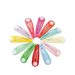 2404 Net Red 5mm with tray gasket color drop clip diy high quality BB hair accessories for children